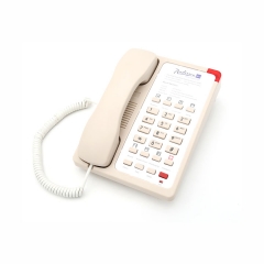 China Nice Design Hotel Guestroom Telephone Compatible With Most PABX Systems And Support Speakerphone Factory (PA041)