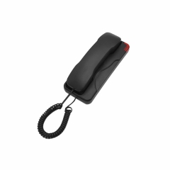 Fashionable Trimline Corded Hotel Telephone with Wall Mountable Redial Function for Hotel Bathroom (PA047C)