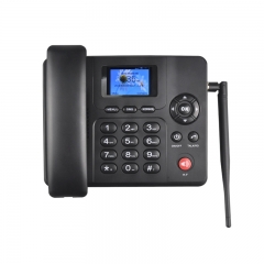 Téléphone fixe sans fil 2G 850/900/1800/1900MHz et FWP Téléphone domestique sans fil GSM avec radio FM Fonction réveil SMS (X510)