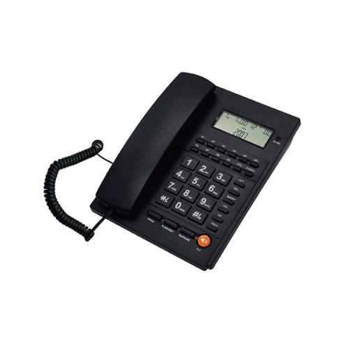 Factory Price Landline Fixed Telephone With Redial Function And Caller ID Display Wired Telefon For Home Office Use (PA117)