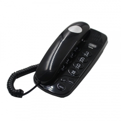 Fabricante de teléfono básico de línea delgada de diseño de línea delgada de China con indicación de timbre LED para uso doméstico y de oficina (PA147)