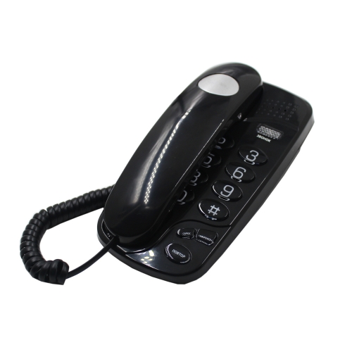 China Fashionable Slim Line Design Landline Basic Telephone with LED Ringer Indication for Home and Office Use Manufacturer (PA147)