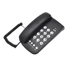 Guangdong Low Price Desktop Basic Corded Telephone with Redial Mute and Incoming Calls LED Indicator Function (PA149)