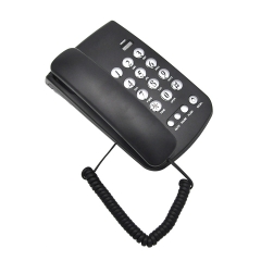 Guangdong Low Price Desktop Basic Corded Telephone with Redial Mute and Incoming Calls LED Indicator Function (PA149)