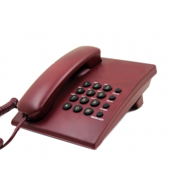 China Best Selling Classic Design Basic Landline Corded Telephone With Wall Mounted Shelf for Home and Office Use Factory (PA146)