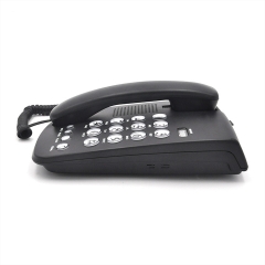 Guangdong Low Price Desktop Basic Corded Telephone with Redial Mute and Incoming Calls LED Indicator Function (PA149)