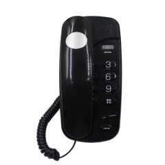 China Fashionable Slim Line Design Landline Basic Telephone with LED Ringer Indication for Home and Office Use Manufacturer (PA147)