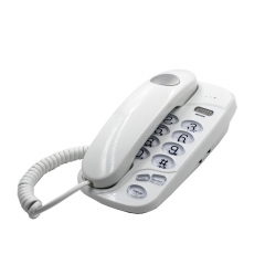 China Fashionable Slim Line Design Landline Basic Telephone with LED Ringer Indication for Home and Office Use Manufacturer (PA147)