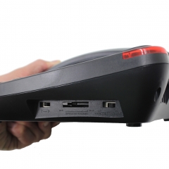 Festnetztelefon mit großen Tasten für Senioren und verstärktes schnurgebundenes Telefon mit großen Tasten für ältere Menschen mit Telefonbuchkarte und Funktion zur Wandmontage (PA026B)