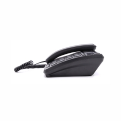 Simple Wired Big Button Telephone with Caller ID Display and 2 Groups One-Touch Memory Dialing Buttons For Visually Impaired Old People (PA036)