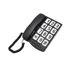 Amazon Hot Sale Big Button Corded Telefone With Super Large Buttons and Loud Speakerphone For Hearing And Vision Impaired People (PA037)