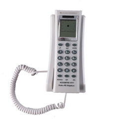 Cheapest Factory Price Landline Trimline Caller ID Telephone Support Wall Mounted And Desk Put Corded Extension Phone (PA072)