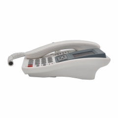 Китай Super LCD Caller ID Аналоговый телефон с двухсторонней громкой связью и очень большим дисплеем и кнопками Производитель (PA001B)