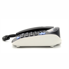 Schnurgebundenes, einfaches Anrufer-ID-Telefon für Bürozwecke mit einstellbarer Ruftonlautstärke und One-Touch-Speichertaste für 4 Gruppen (PA012)