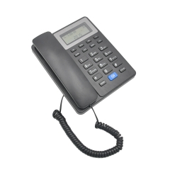 China Einfaches analoges Telefonset und kabelgebundenes Festnetz-Anrufer-ID-Telefon für den Heim- und Bürogebrauch Hersteller (PA100)