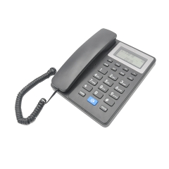 China Einfaches analoges Telefonset und kabelgebundenes Festnetz-Anrufer-ID-Telefon für den Heim- und Bürogebrauch Hersteller (PA100)