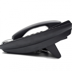 Téléphones fixes LCD tête haute de bureau avec identification de l'appelant et mains libres 27 groupes de téléphones à numérotation rapide à mémoire à une touche (PA095)