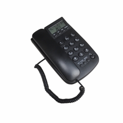 China Desktop Analog Telefon With Call Waiting and Landline Caller ID Telephone with Hands-Free Calling Supplier (PA103)