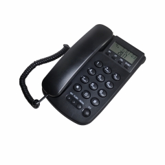 China Desktop Analog Telefon With Call Waiting and Landline Caller ID Telephone with Hands-Free Calling Supplier (PA103B)