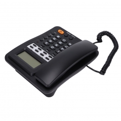 Dual Interface Wired Telephone With Caller Identification and Landline Phone with Hands-Free Dialing And Selectable Ringer Tone (PA113)