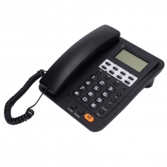 Dual Interface Wired Telephone With Caller Identification and Landline Phone with Hands-Free Dialing And Selectable Ringer Tone (PA113)