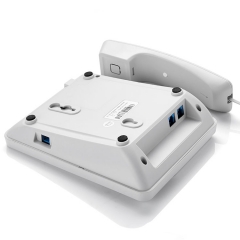 Home Wired Corded Caller ID Telephone and Desktop Caller ID Single Line Integrated Landline Telephone With Call Blocking (PA108)