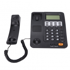 Dual Interface Wired Telephone With Caller Identification and Landline Phone with Hands-Free Dialing And Selectable Ringer Tone (PA113)