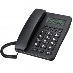 Amazon Hot Selling Corded Telephone With Caller ID and Analog Telefono With Speakerphone Ringer Volume Adjustment For Home Use (PA122)