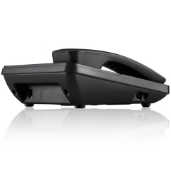 Compact Desktop Landline Caller ID Telephone and Corded Phone With Caller ID Call Waiting Support DTMF And FSK (PA121)