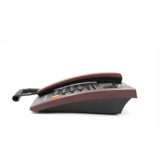 China Classical Home Wired Caller ID Phone With Speakerphone and Analog Telefon With Alarm Clock Calculator OEM Factory (PA125)