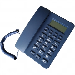 Amazon Hot Selling Corded Telephone With Caller ID and Analog Telefono With Speakerphone Ringer Volume Adjustment For Home Use (PA122)