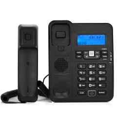 Italy Hot Selling Corded Landline Caller ID Office Telephone With 3 Groups Fast Dialing Button and Louder Ringer Two Way Speakerphone (PA129)