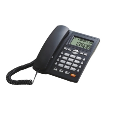 Uniden Hot Model Landline Telephone With Caller ID Display and Hands-free Speakerphone Support DTMF/FSK For Office Home Use (PA128)