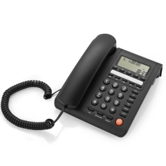 Wholesale Price Corded Caller ID Telephone with 10 Groups Speed Dial Numbers and Landline Telefono With Adjustable Volume Brightness (PA127)