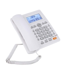 Uniden Hot Model Landline Telephone With Caller ID Display and Hands-free Speakerphone Support DTMF/FSK For Office Home Use (PA128)