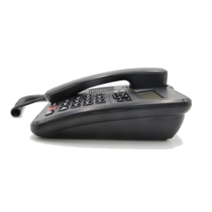 Italy Hot Selling Corded Landline Caller ID Office Telephone With 3 Groups Fast Dialing Button and Louder Ringer Two Way Speakerphone (PA129)