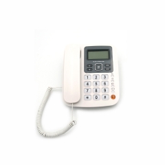 Korea Hot Selling Transparent Buttons Landline Caller ID Telephone With Phone Calls Record Checking and Calculator For Home Office (PA5008)