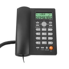 China Wall Mounted Landline Telephone With Caller ID and 2-Line Corded Phone With Speakerphone and Loud Sound Manufacturer (PA132B)