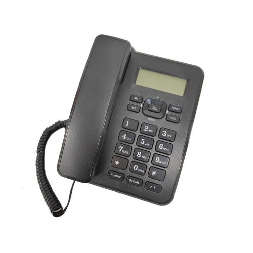 Shenzhen Cheapest Basic Caller ID Telephone With M1 M2 One Touch Memory Button and Two Way Speakerphone Manufacturer (PA134)
