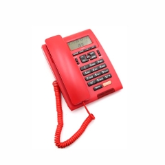 China Top Quality ABS Materials Corded Caller ID Telephone Support DTMF/FSK Mode Calculator and Special Ring For Vip Numbers Factory (PA133)
