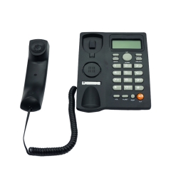 China Wall Mounted Landline Telephone With Caller ID and 2-Line Corded Phone With Speakerphone and Loud Sound Manufacturer (PA132B)