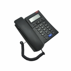 Binatone ABS CID Wired Corded Telephone With Caller ID Display and Multifunctional English Hands-Free Calling Backlight Functions (PA140)