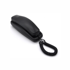 China Trimline Big Button Schnurgebundenes Telefon und schlankes Festnetztelefon für Senioren mit Tisch- und Wandmontagefunktion Hersteller (PA022)