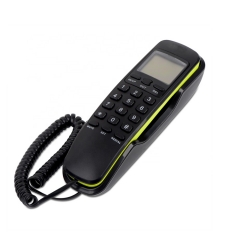 ABS Material Solid Button Trimline Corded Caller ID Telephone With Modern Electronics Design and Last Number Redial Function (PA074B)