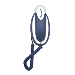 China Advanced Wall Mountable Basic Trimline Corded Telephone with Beawin Power Technology and No AC Power Required Factory (PA052)