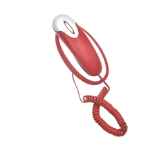 China Advanced Wall Mountable Basic Trimline Corded Telephone with Beawin Power Technology and No AC Power Required Factory (PA052)