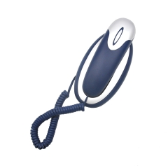China Advanced Wall Mountable Basic Trimline Corded Telephone with Beawin Power Technology and No AC Power Required Factory (PA052)