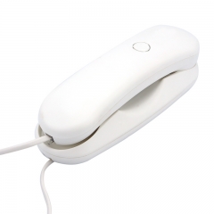 China Wall Mount Desk Compact Landline Analog Telephone With Mute Redial Flash Function For Home Office Hotel Use Manufacturer (PA059)