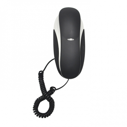 Desktop Fashionable Transparent Buttons Trimline Telephone with Redial Mute and No Need Battery Easy To Operate Space Saving (PA063)