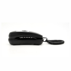 Teléfono de identificación de llamadas con cable Trimline de precio al por mayor con pantalla de llamada LCD y teléfono con indicador LED de timbre (PA064)